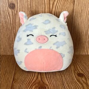 EUC Squishmallows Classic 8in. Rosie Spotted Piglet Farm Animal Plush Toy